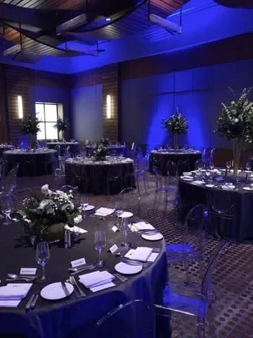 Elegant evening banquet